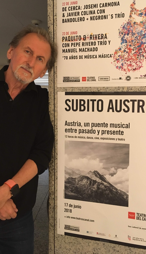 Gerhard Gruber in Madrid Subito Austria