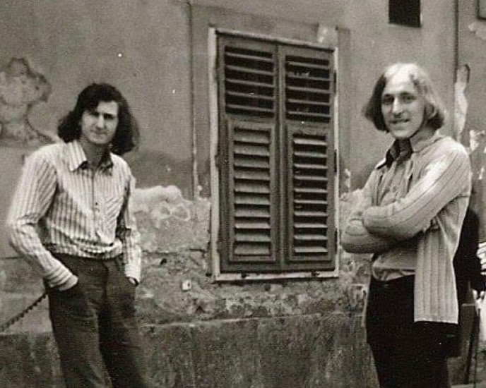 Gerhard Gruber und Berndt Luef in Graz, Gruber-Luef-Duo