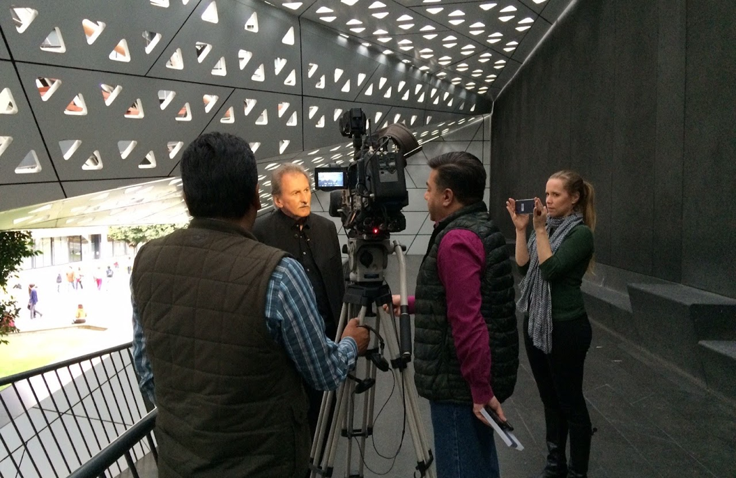 Interview in der Cineteca Nacional