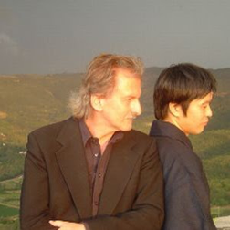 Gerhard Gruber mit Ichiro Kataoka beim Motovun Film Festival