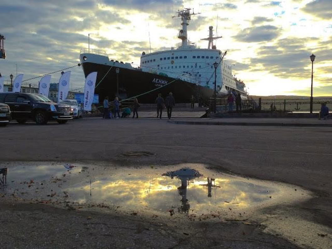 Eisbrecher "Lenin" in Murmansk