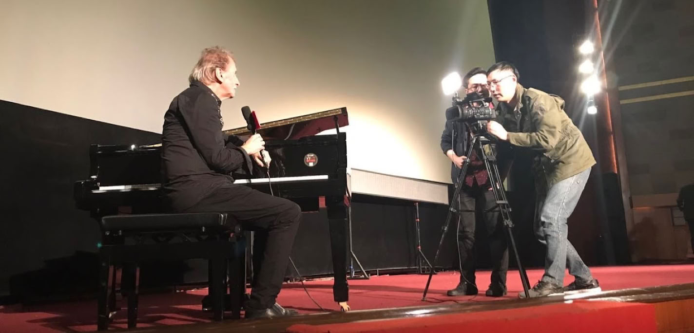 TV Interview in Shanghai
