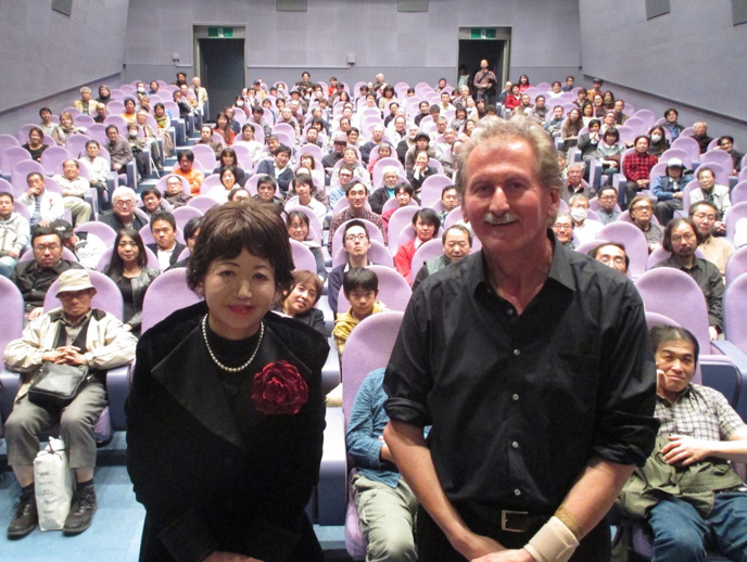 Gerhard Gruber mit Midori Sawato Tokyo 2014