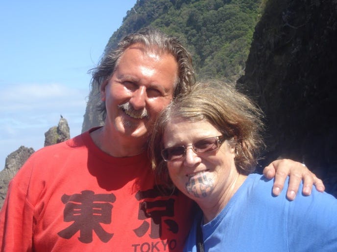 Gerhard Gruber mit Moata McNamara, Rotorua-Auckland