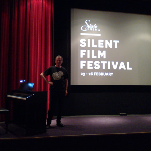 Gerhard Gruber im Hobart State Cinema, Tasmanien  Australien