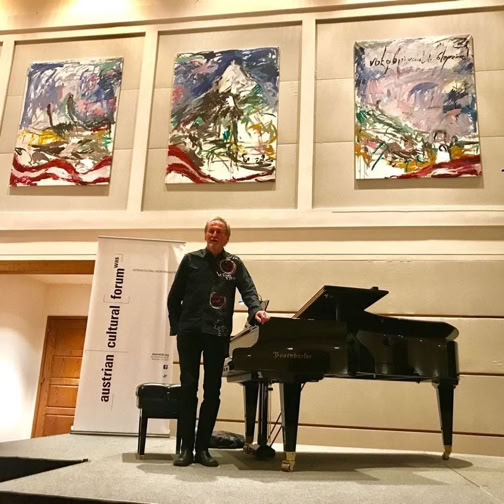 Gerhard Gruber im Kulturforum Washington