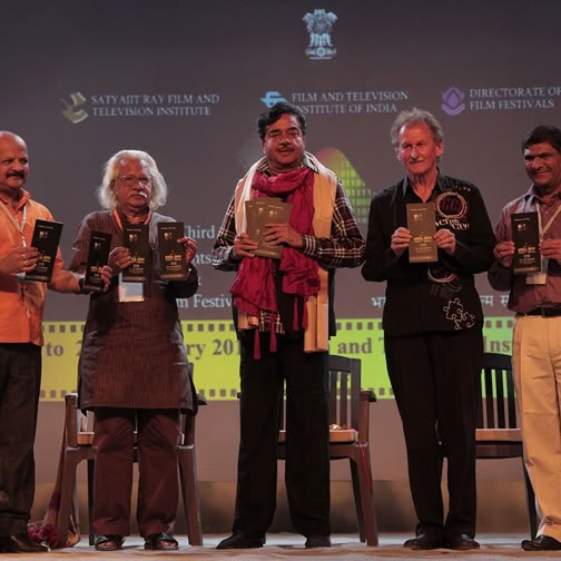 Gerhard Gruber im FTII Pune Indien 2015