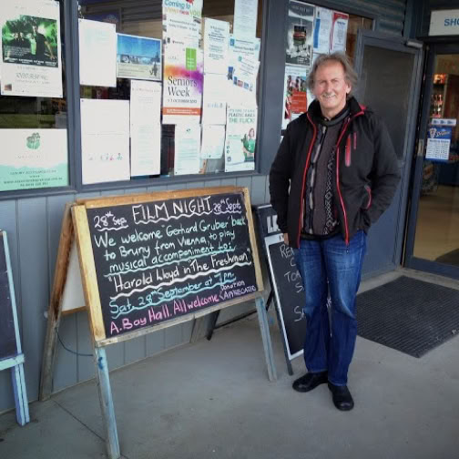 Gerhard Gruber auf Bruny Island, Australien, Adventure Bay