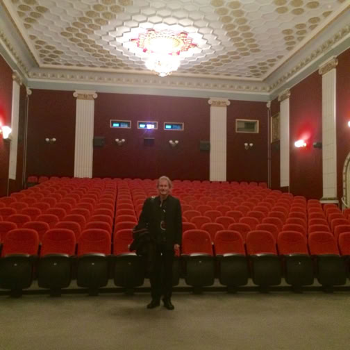 Gerhard Gruber in Kiew, Ukraine  2016 Cafe Elektric