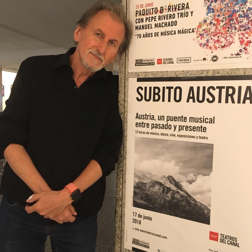 Gerhard Gruber in Madrid Subito Austria 2018