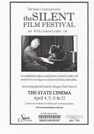 Gerhard Gruber im State Cinema Hobart