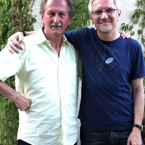 Gerhard Gruber mit Paul Haslinger (Underworld)