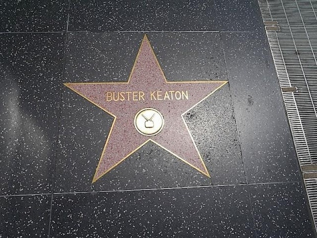 Buster Keaton Star LA Hollywood Boulevard
