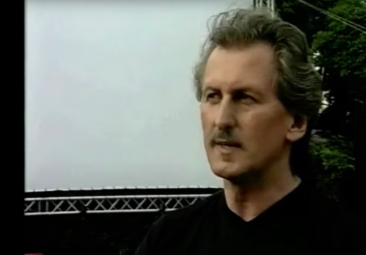 Gerhard Gruber 1999 beim Open-Air im Augarten Wien, Filmarchiv Austria